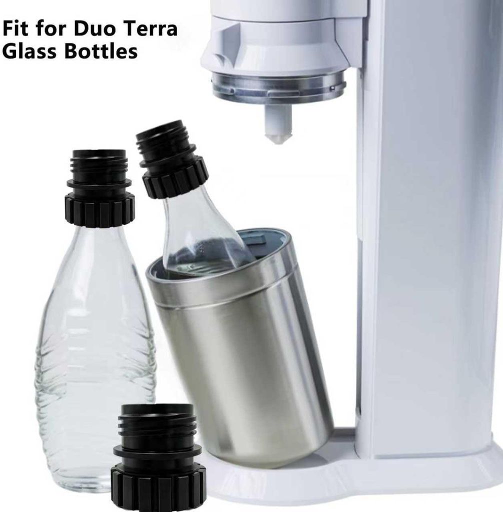 für SodaStream Terra Glasflasche Adapter,Quick Connect für