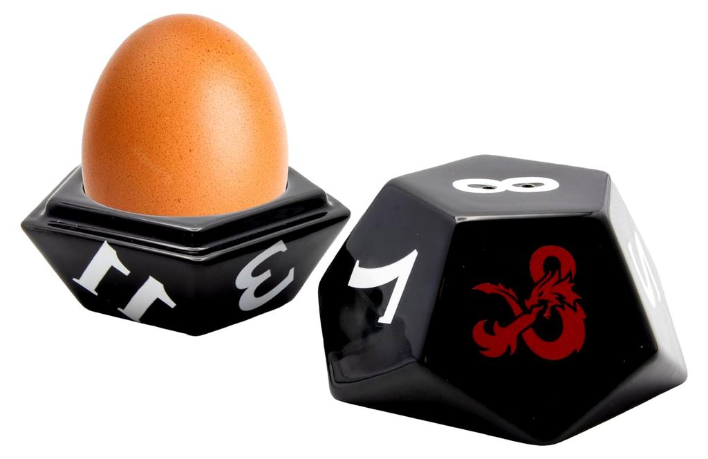 Dungeons & Dragons D20 Würfel Keramik Eierbecher