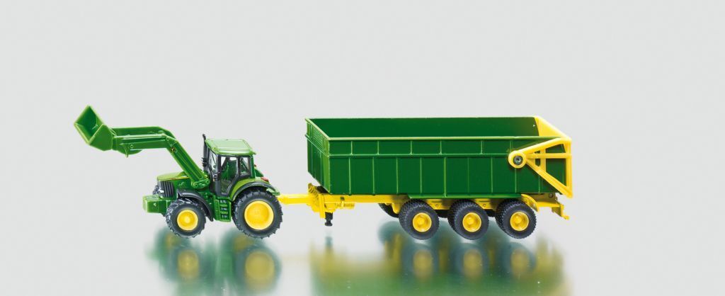 SIKU John Deere con caricatore frontale Immagine del prodotto 