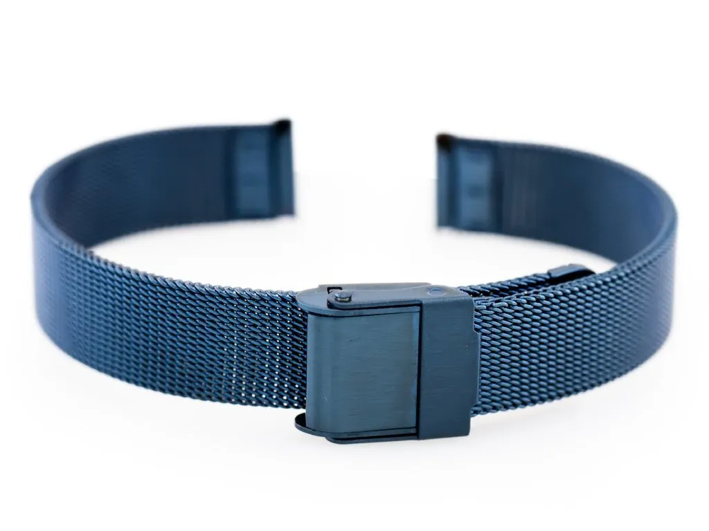 Bracelet montre 12mm bleu marine M4 Pacifique idéal pour le quotidien
