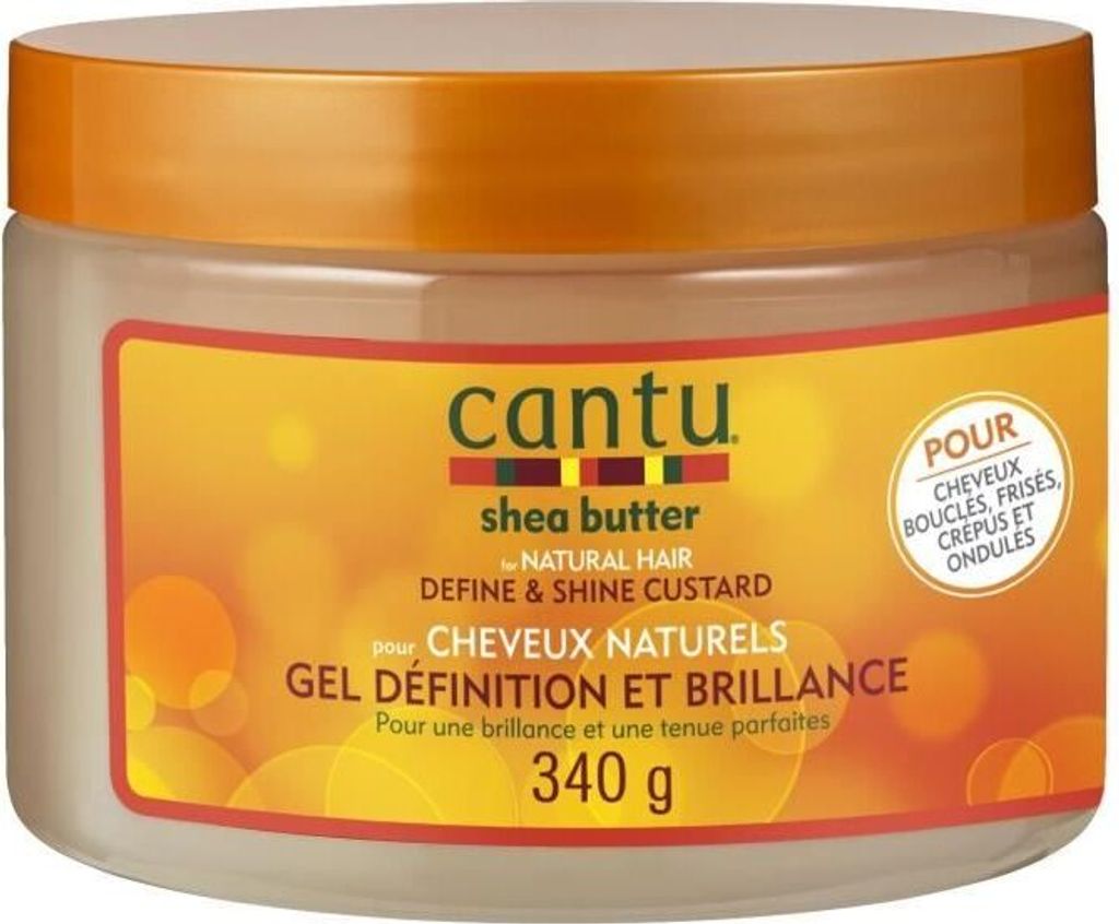 Cantu Shea Butter Define & Shine Custard Stylingcreme Für Produktbild 