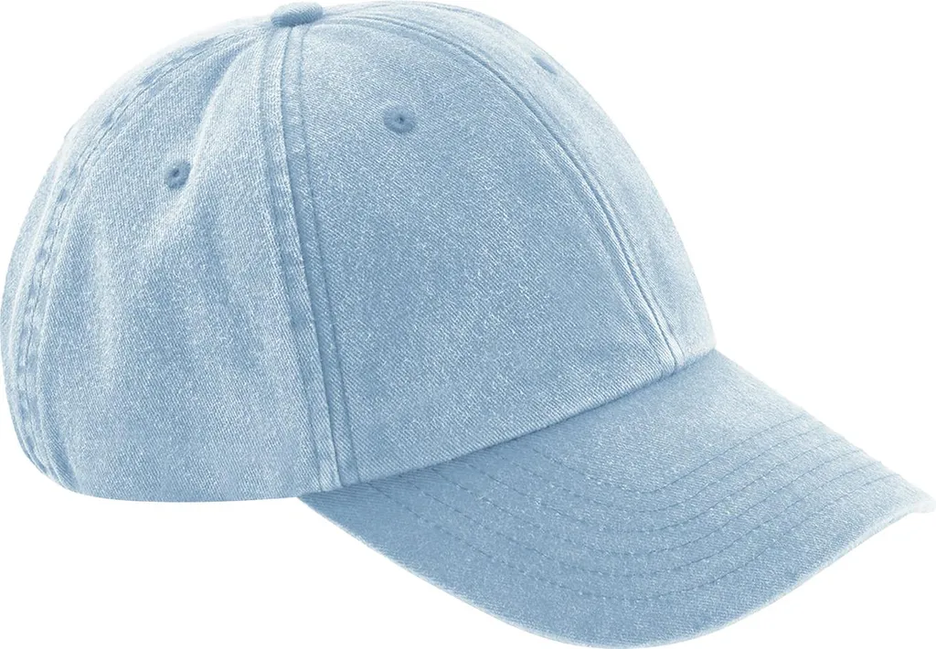 Beechfield RW10813 Cappello Baseball Bambino Old Fashioned Light Blue