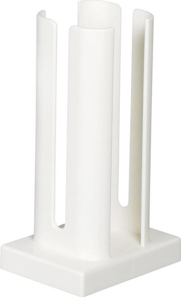 Zakladač na poháre 21cm Ø8cm biely Obrázok produktu 