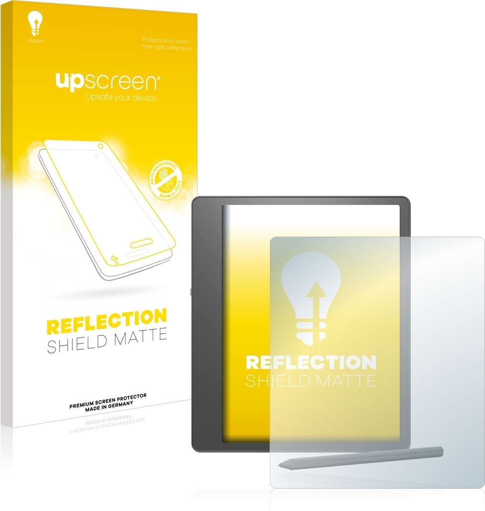upscreen Schutzfolie für Amazon Kindle Scribe Displayschutz Displayschutzfolie Folie Matt Entspiegelungsfolie