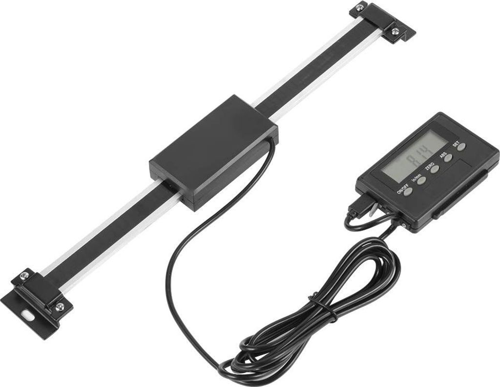 Digitales Display für Messschieber 0-200 mm für Fräs-/Drehmaschine - Aluminiumlineal mit hoher Genauigkeit