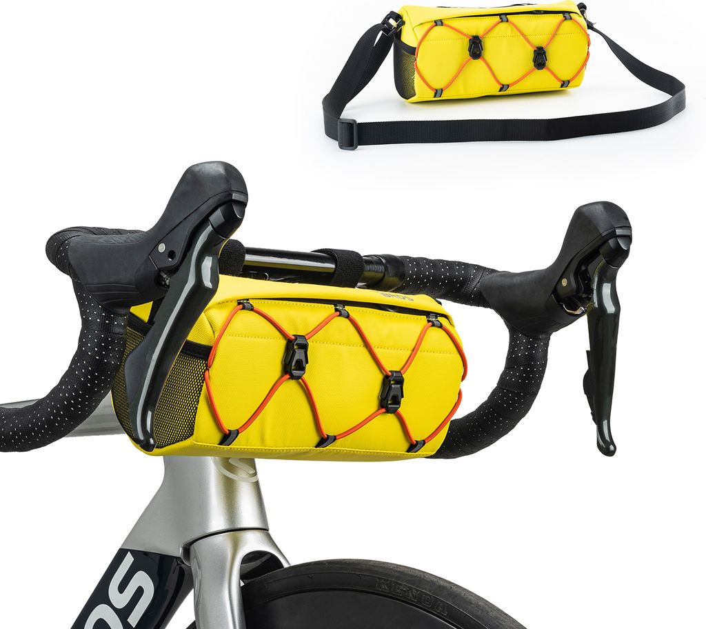 ROCKBROS borsa da bici per manubrio anteriore, borsa da Immagine del prodotto 