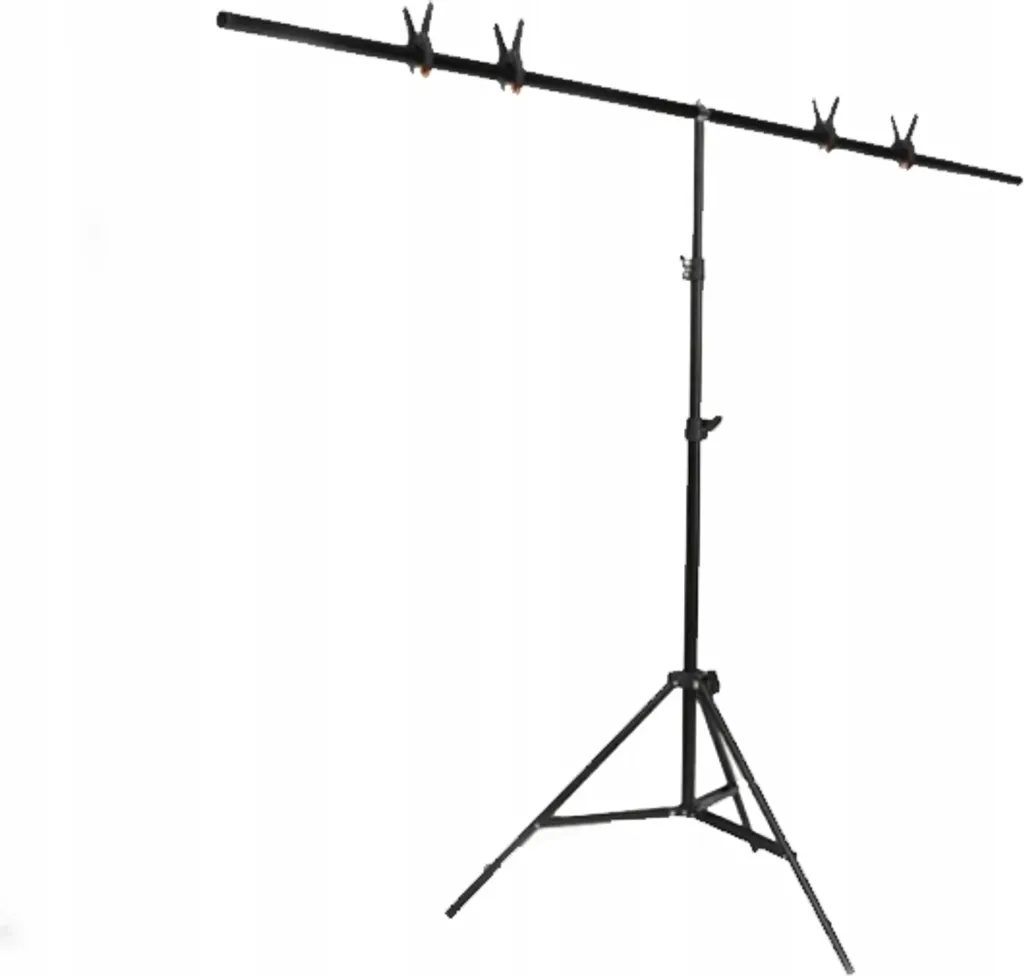 Kit Fond Studio 2m x 2m en Aluminium Léger avec Trépied et 4 Pinces