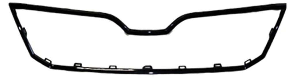 DIEDERICHS 7842043 Rahmen Kühlergrill Kühlergitter für SKODA SUPERB Kombi (3V5) Schwarz