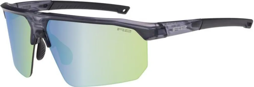 Lunettes R2 Speedster verres verts chromés et monture mate ultra légère