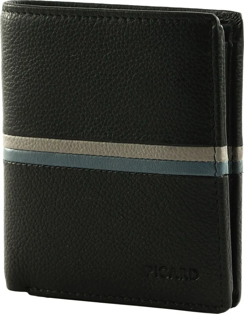 PICARD portafoglio Horizon 1 Wallet Black nero