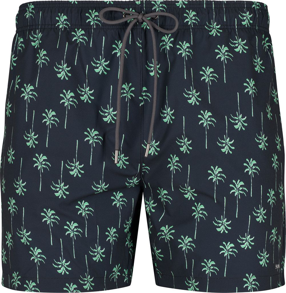 Skiny Herren Bade Swim Shorts Every Summer Ombreblue Palms