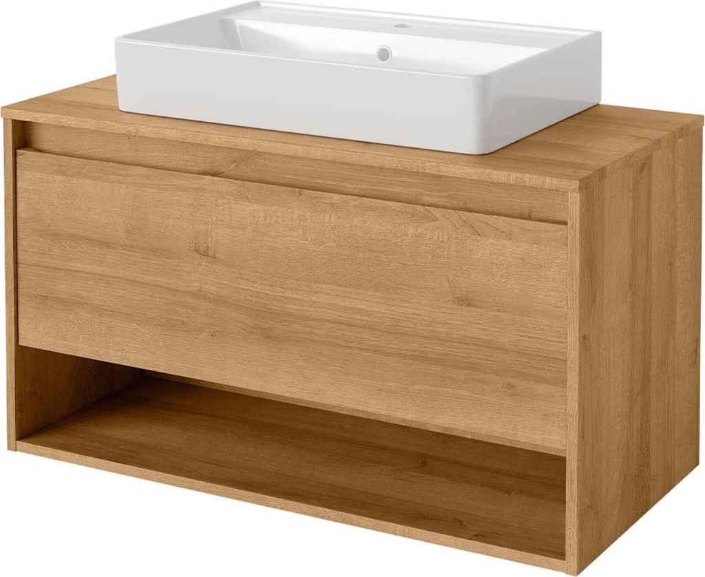 FACKELMANN Natura Badmöbel Set 2 Teile / Keramik Produktbild 