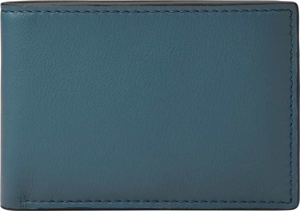 FOSSIL Geldbörse Steven FPW Bifold Wallet Pacific hellblau