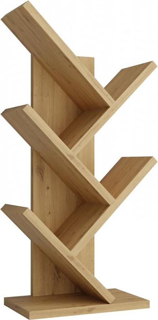 Regal Funny Mini Eiche Artisan geometrisch offen