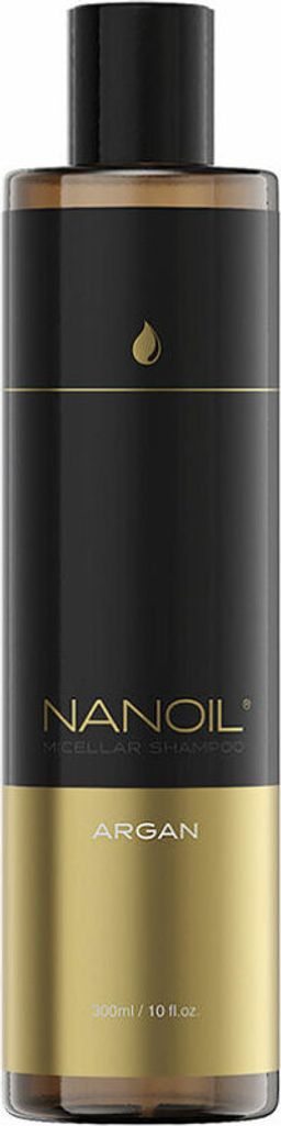 Nanoil Micelárny šampón Arganový čistiaci šampón na suché a Obrázok produktu 