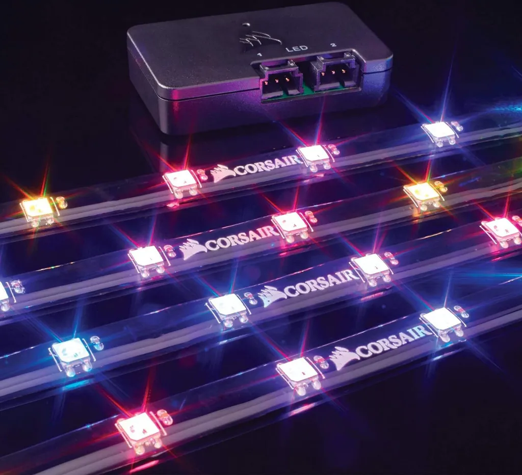 Éclairage Boîtier PC Corsair Lighting Node PRO pour Setup Gamer - 16