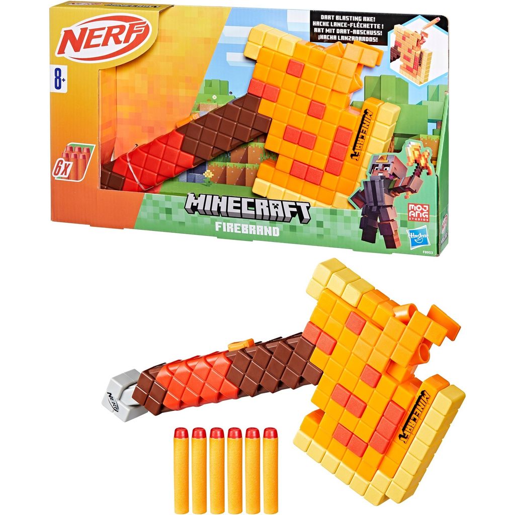 Nerf Minecraft Firebrand, zbraň Nerf Obrázek produktu 