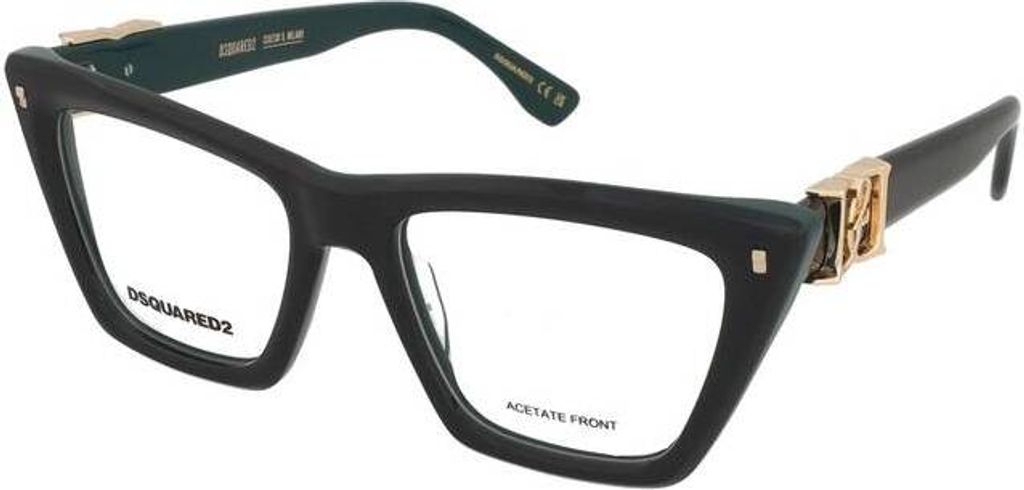 Dsquared2 D2 0172 Green 53/18/145 Damen Brillen