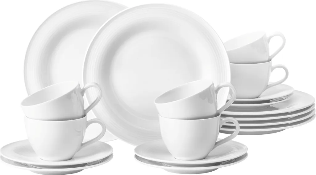 Seltmann Weiden Beat Bianco: Servizio Caffè Porcellana Made in Germany