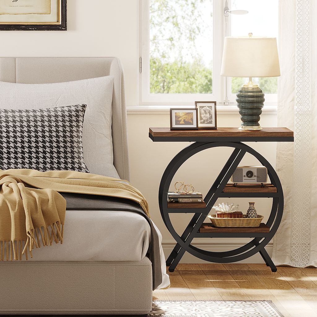 Tribesigns 3-Etagen Beistelltisch, Holz Sofa Beistelltisch Produktbild 5