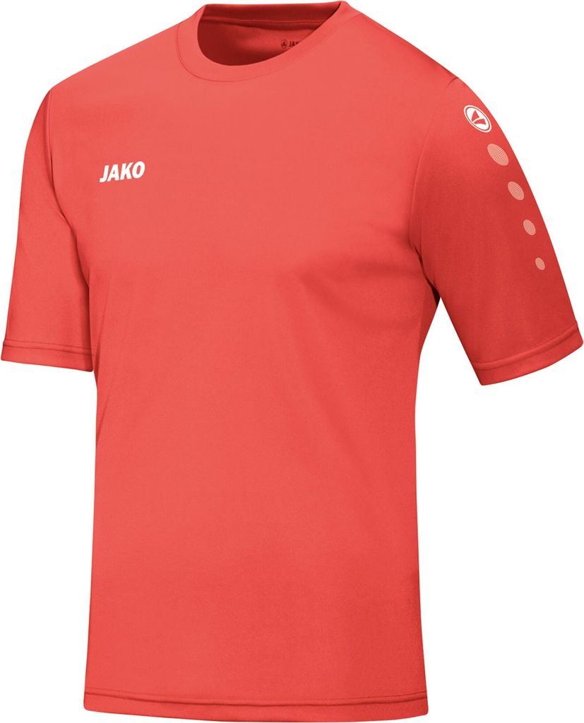 JAKO Kinder Trikot Team KA - 4233, Farbe:coral, Größe:152
