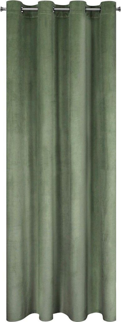 Vorhang ROSA olivgrün 140X250 Ösen Produktbild 
