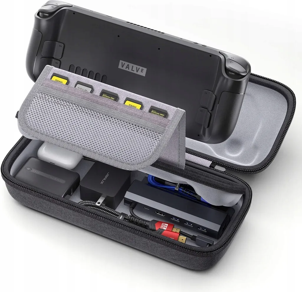 Recensione Custodia JSAUX Steam Deck - Hard Case con Storage Esteso