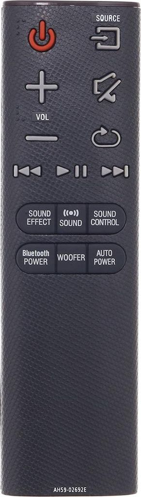 Ersatz Fernbedienung für Samsung HW-JM35ZA Receiver/Stereoanlage (Surroundsystem)