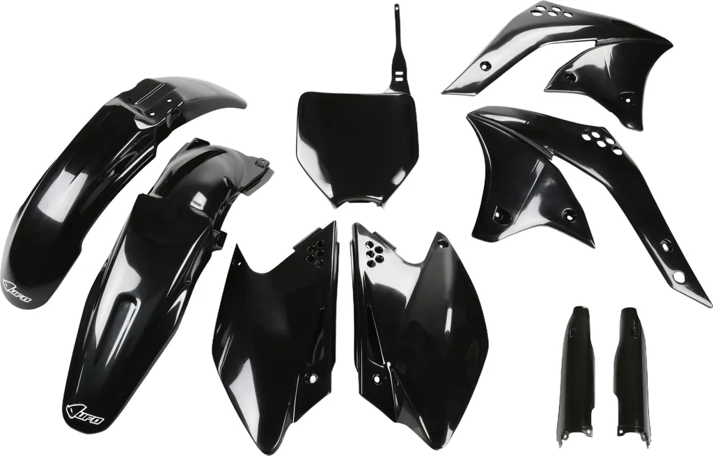 Pack carénage UFO pour restauration Kawasaki KXF 250 noir 2006