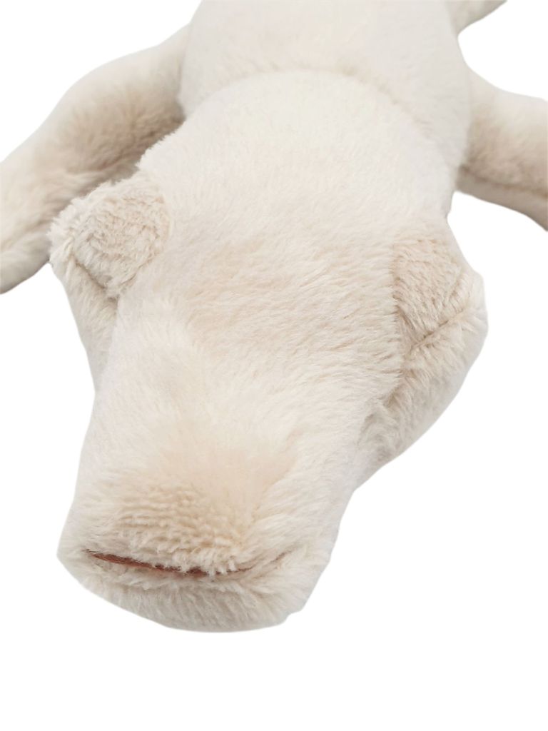 Tessuto peluche bianco con lurex