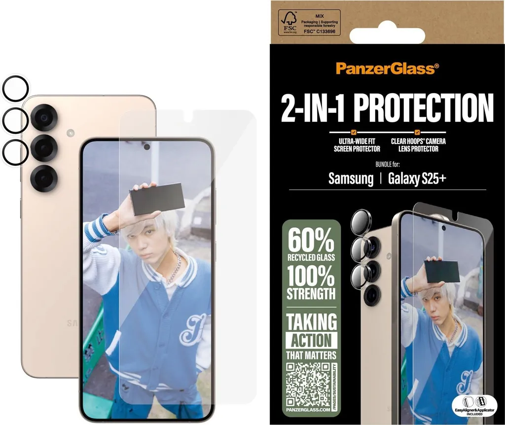 Kit de Protection Écran et Caméra en Verre Trempé pour Smartphone