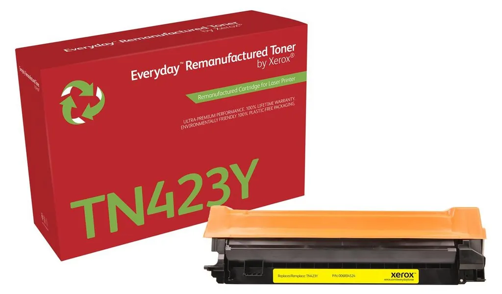 Toner Jaune Xerox 006R04524 idéal pour Imprimante Brother TN423Y