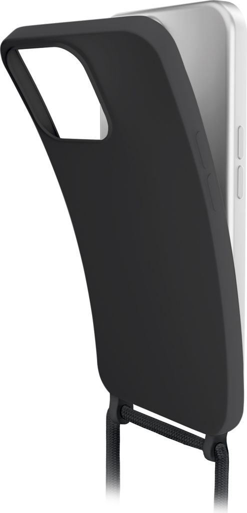Mobilize Lanyard Gelly Samsung Galaxy A25 Flexibles TPU Handykette - Schwarz