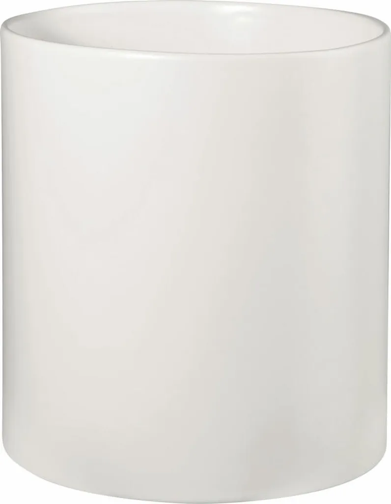 ASA Cache-pot Haruko en céramique blanc mat élégant pour décoration