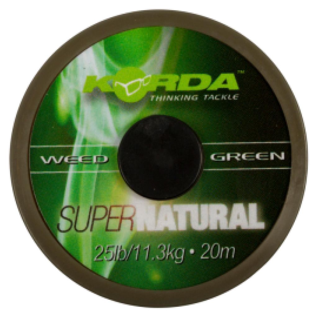 Korda – żyłka Super Natural 25 lb, 20 m, kolor Weedy Green Zdjęcie produktu 