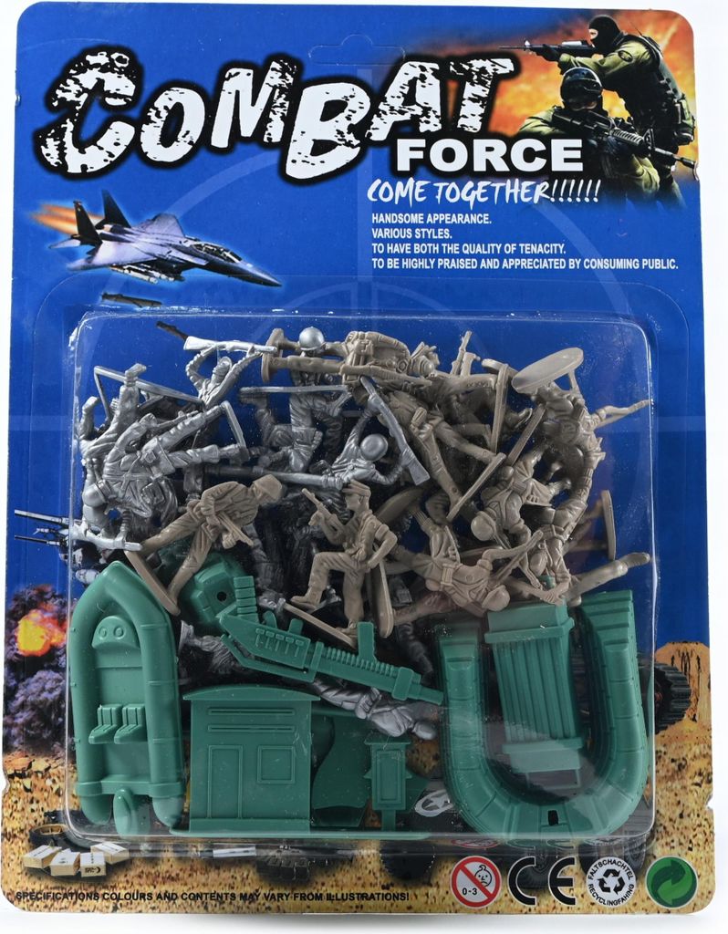 Große Spielzeug Soldaten Figuren 5-6cm Armee Set Militär Spielzeug Robustes Set
