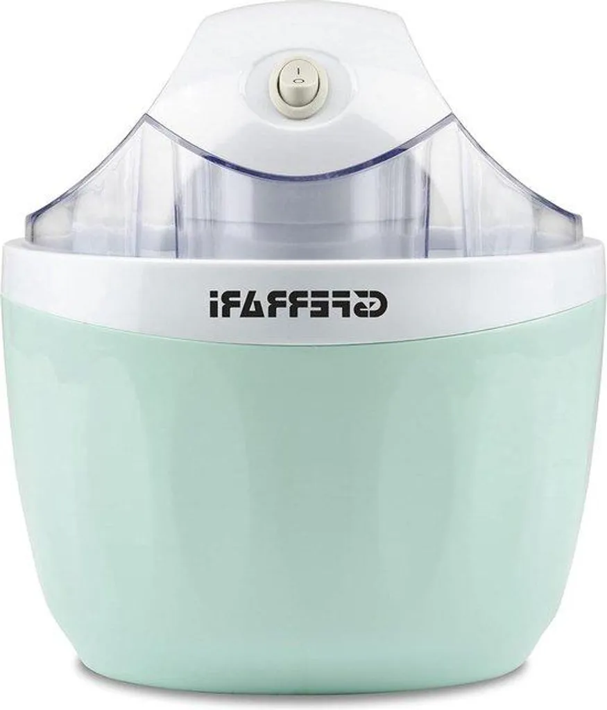 Machine à glace 1 L bleue, turbine à sorbet rapide prête en 30 min