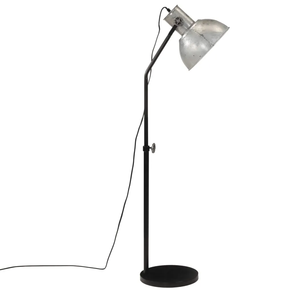 Lampada Officina Vintage Silver vidaXL - Robusta Regolabile E27