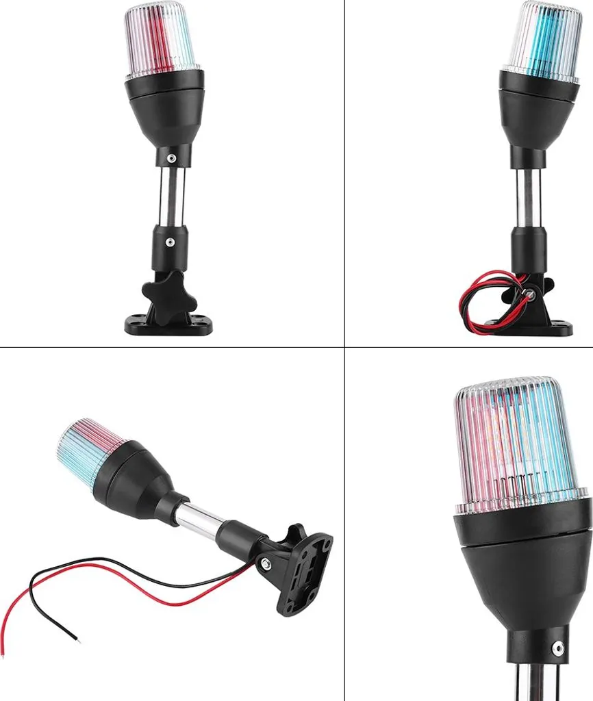 Feu de mouillage LED pour bateau et yacht réglable 12V - Série Horizon Blue