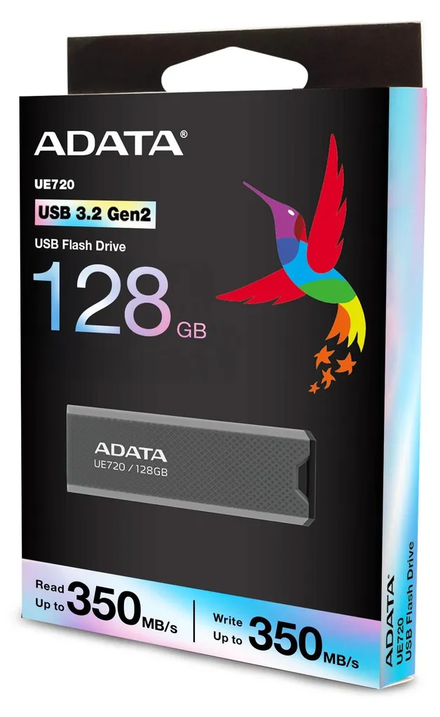 Adata UE720 128GB USB 3.2 Gen2 Gray - Espandi la tua Console e il tuo PC