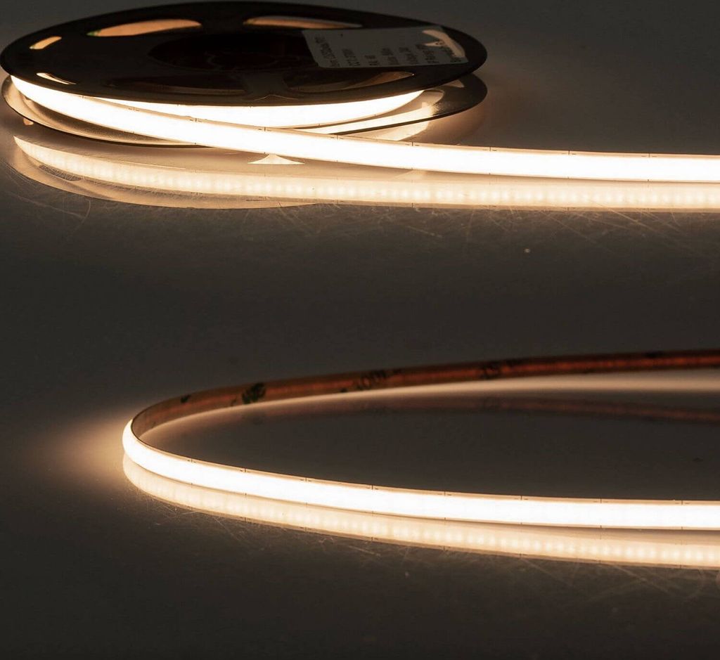 ISOLED LED COB930-MICRO Linear Flexband Streifen, 24V, 7W, IP20, 3000K, 504 LED/m