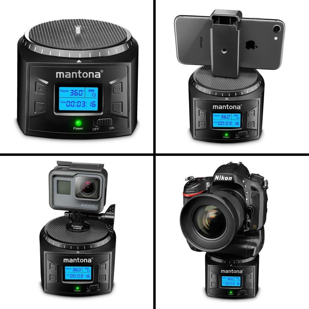 Walimex Mantona elektrická 360° panoramatická hlava, Obrázek produktu 8