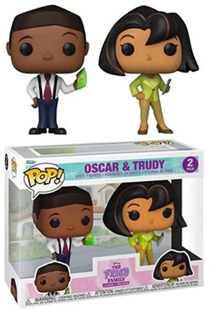 Funko POP La Famille Fière Oscar et Trudy 2-Pack Exclusif Disney Lounger