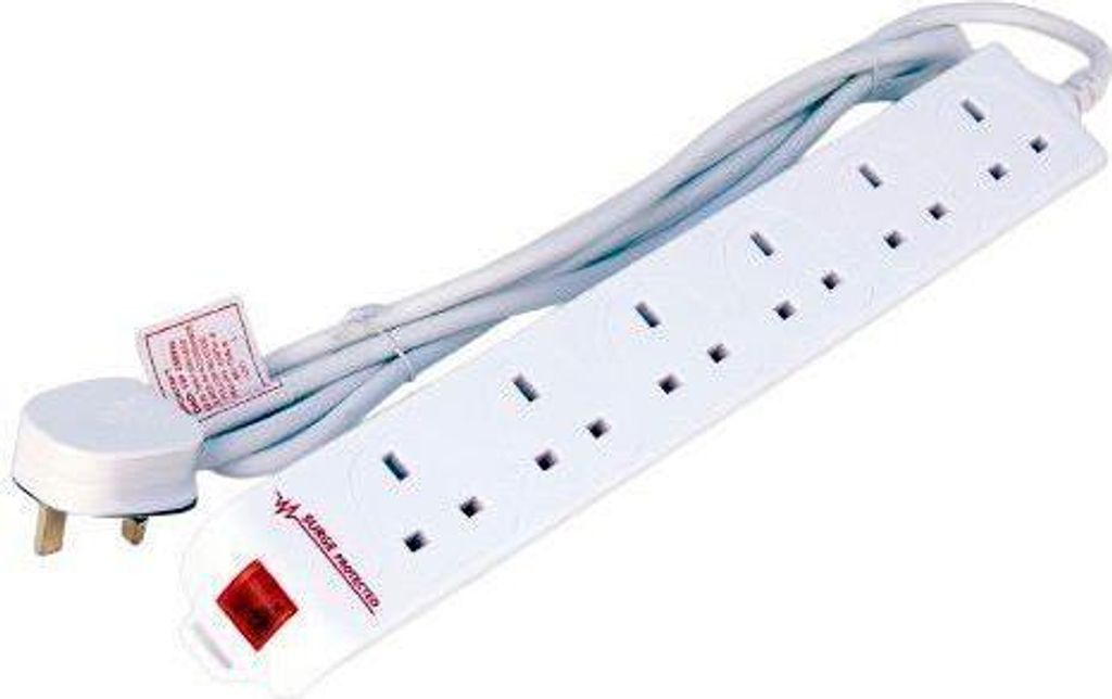 Microconnect MC-UKSURGESTRIP6-2M, 2 m, Drinnen, Typ G (BS Produktbild 