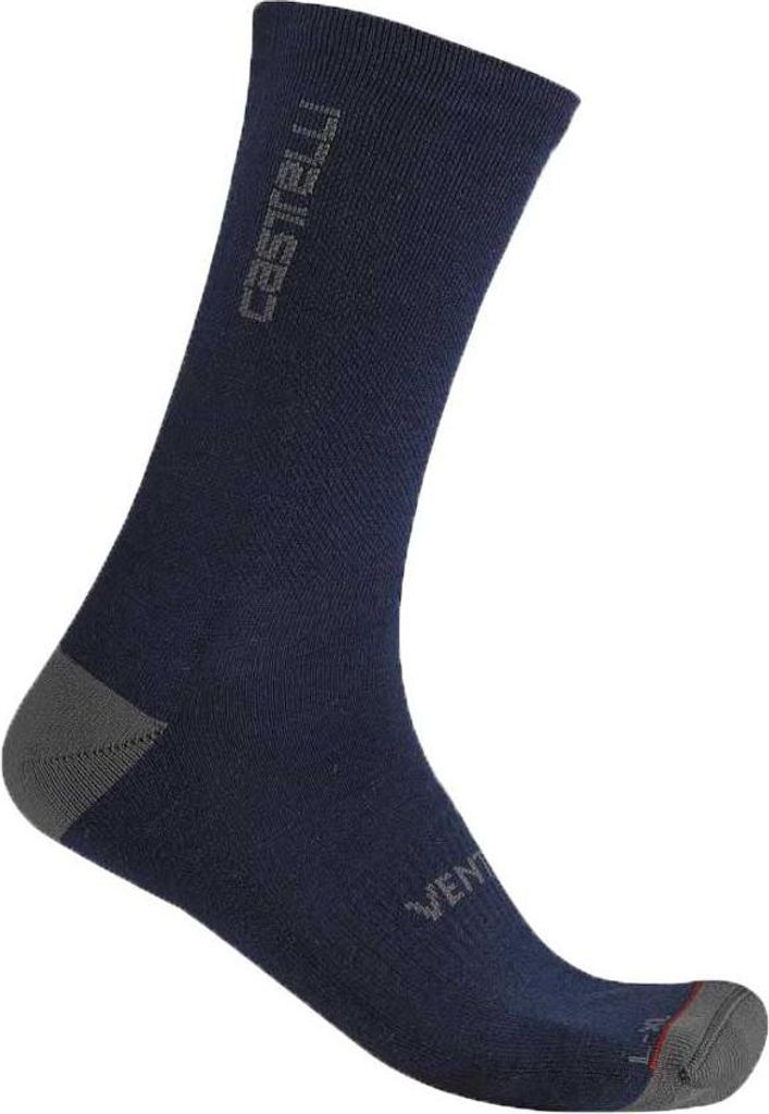 Castelli Venti Soft Merino Socken Blau EU 36-39 Mann Blau EU 36-39