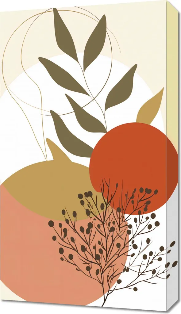 Tableau d'automne 40 x 70 cm impression sur toile haute définition deco