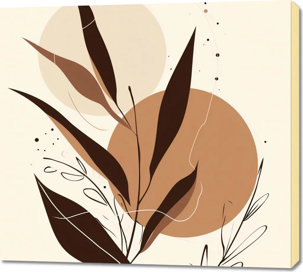 Sussurro d'autunno Quadro 100x90: Arredamento Design Moderno per Interni