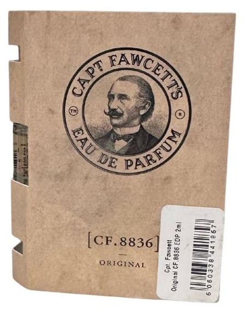 Captain Fawcett – Original Cf.8836 Eau De Parfum – Herrenparfüm, Probe 2 Ml