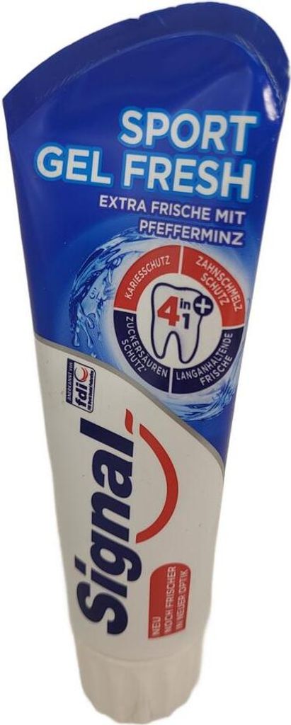 Signal Zahncreme Sport Gel Fresh 75ml Tube Produktbild 