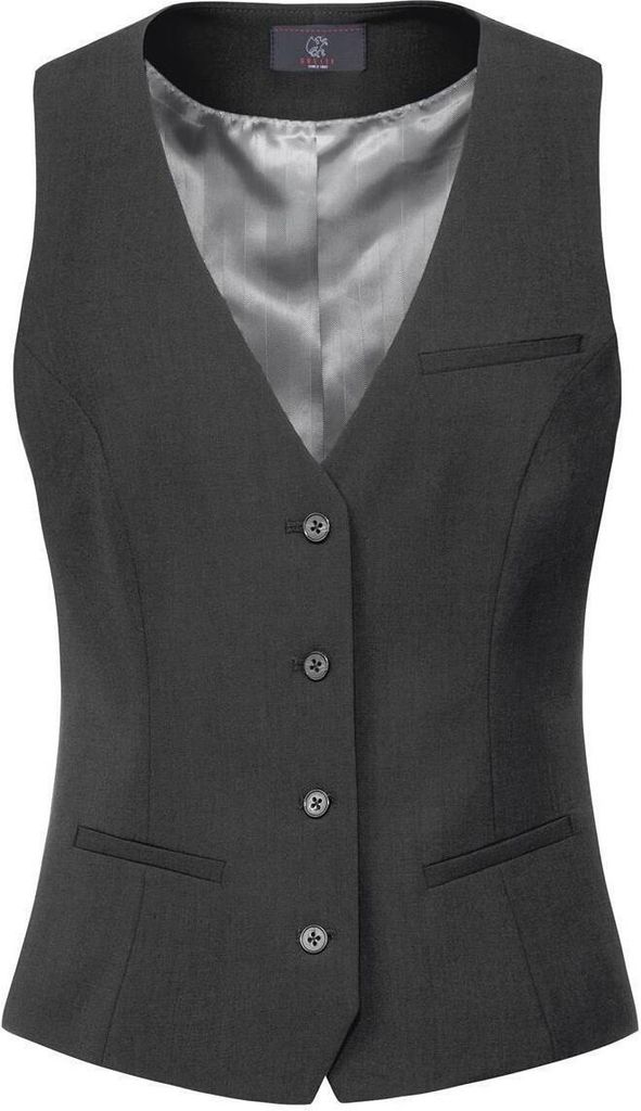 Greiff Corporate Weste PREMIUM Damen Anthrazit 52